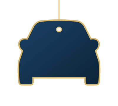 Car air freshener shape