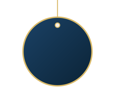Circle 60mm air freshener shape